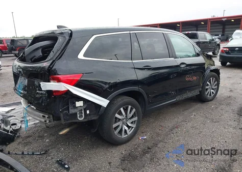 2021 Honda Pilot Awd Ex-L из США, поврежденный, VIN 5FNYF6H58MB099906